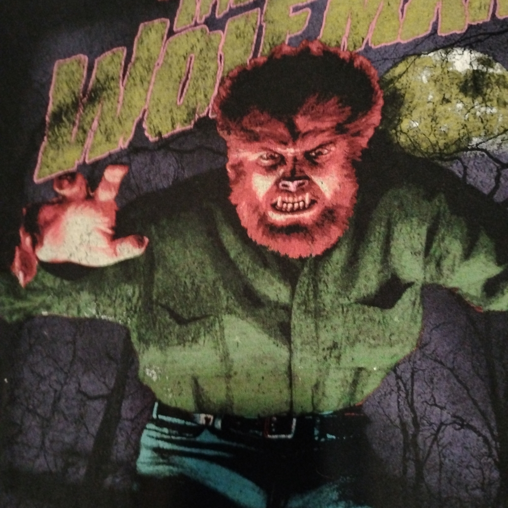 Universal Green Wolfman Graphic Tee